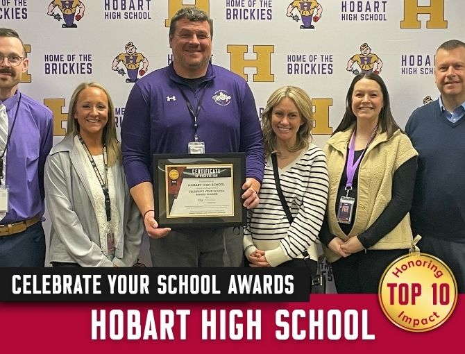 Photo collage of Hobart High School