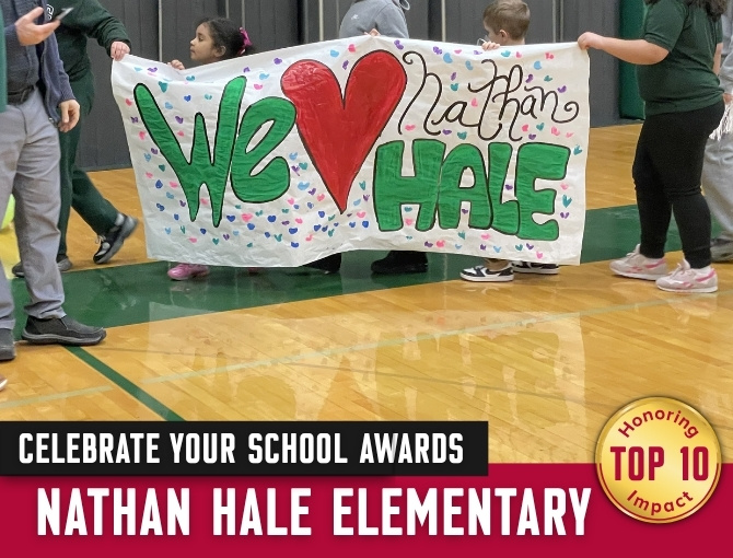 Photo Collage of Nathan Hale Elementary