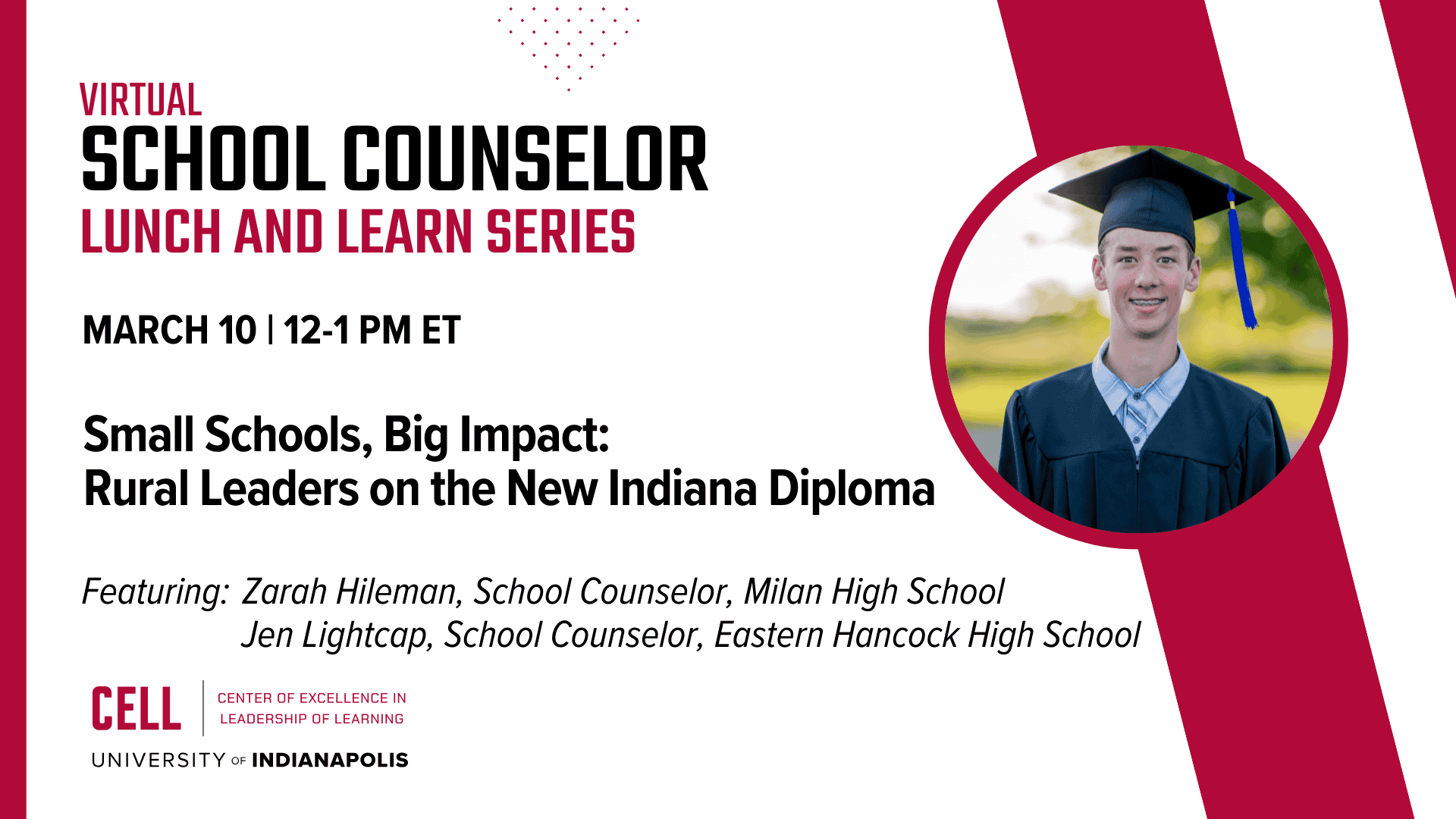 School Counselor Lunch and Learn Promotion