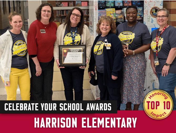 Photo Collage of Harrison Elementary