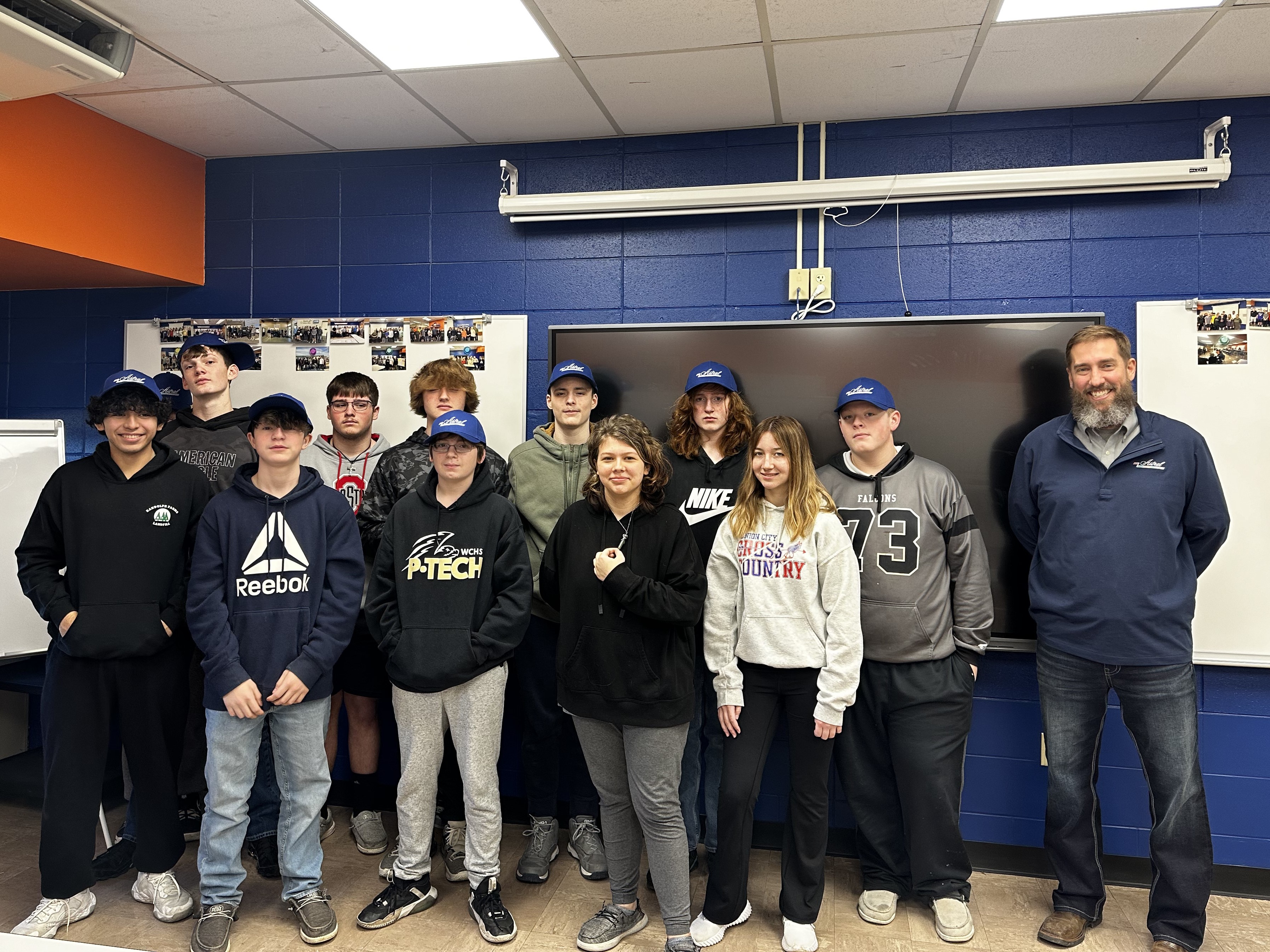 Winchester P-CAP students in a classroom