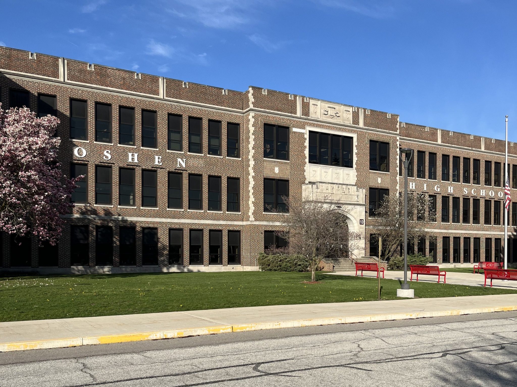 Goshen High School exterior