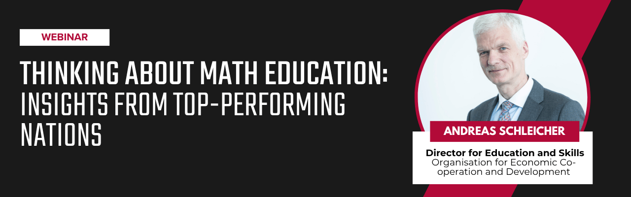 Thinking About Math Education Webinar