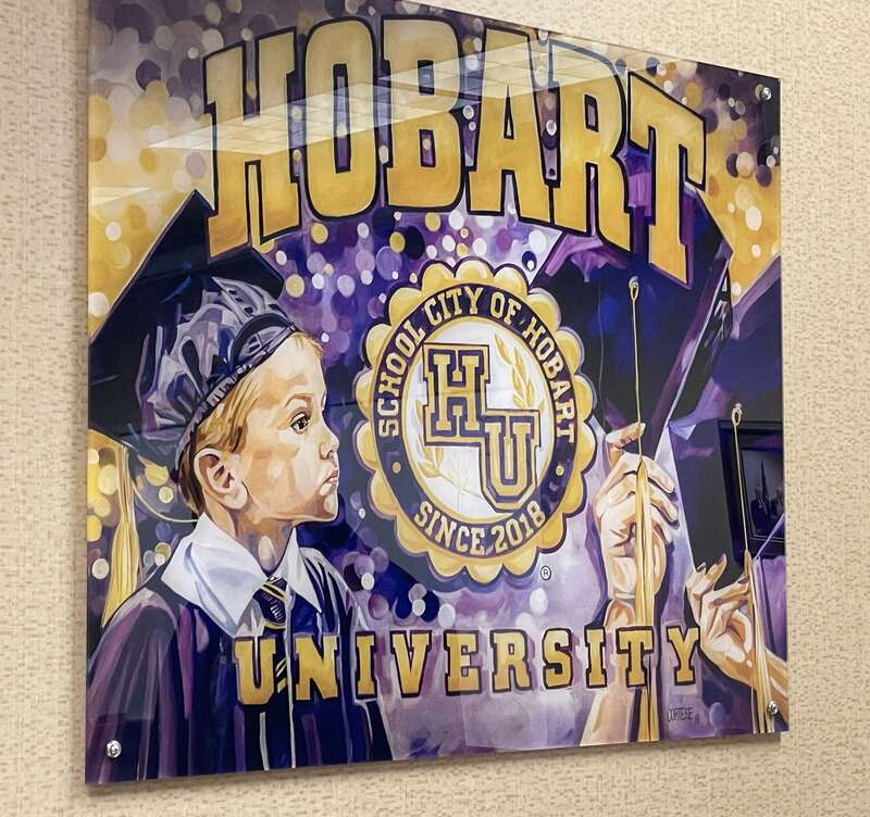 Hobart University mural